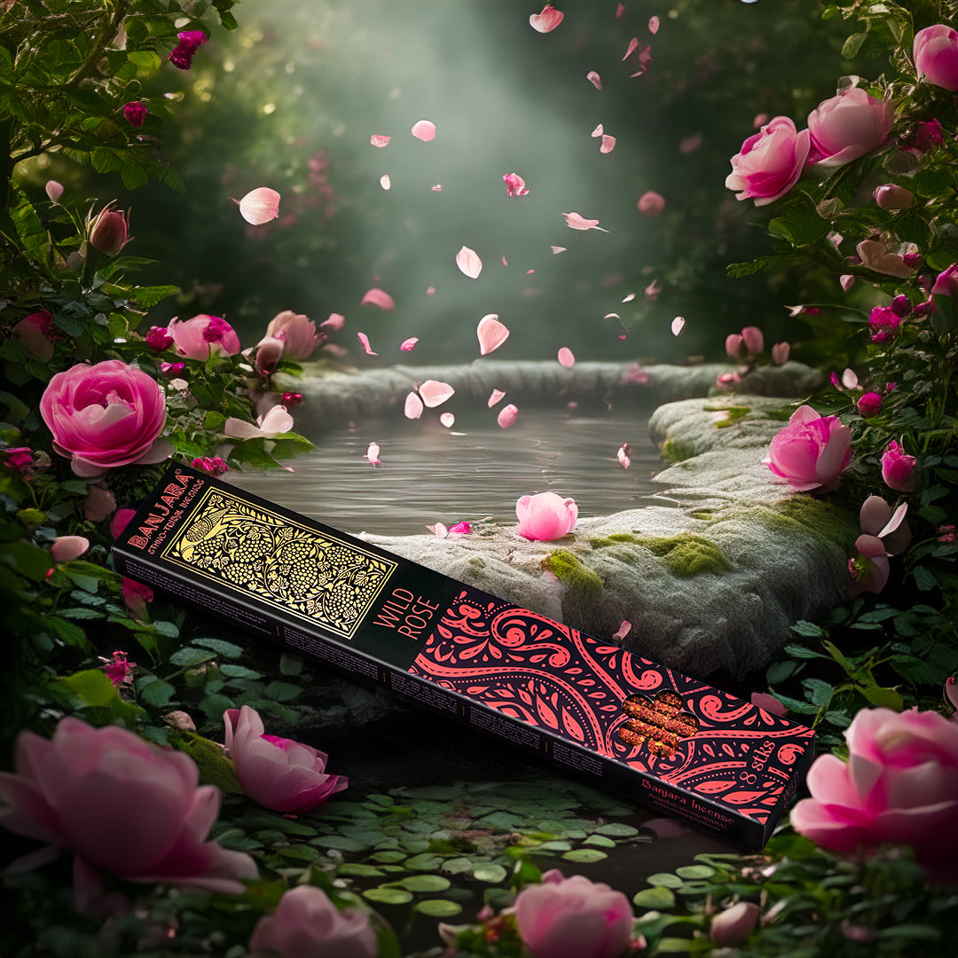 Banjara Extra Long Smudge reykelsi – Handgerð reykelsi úr náttúrulegum jurtum