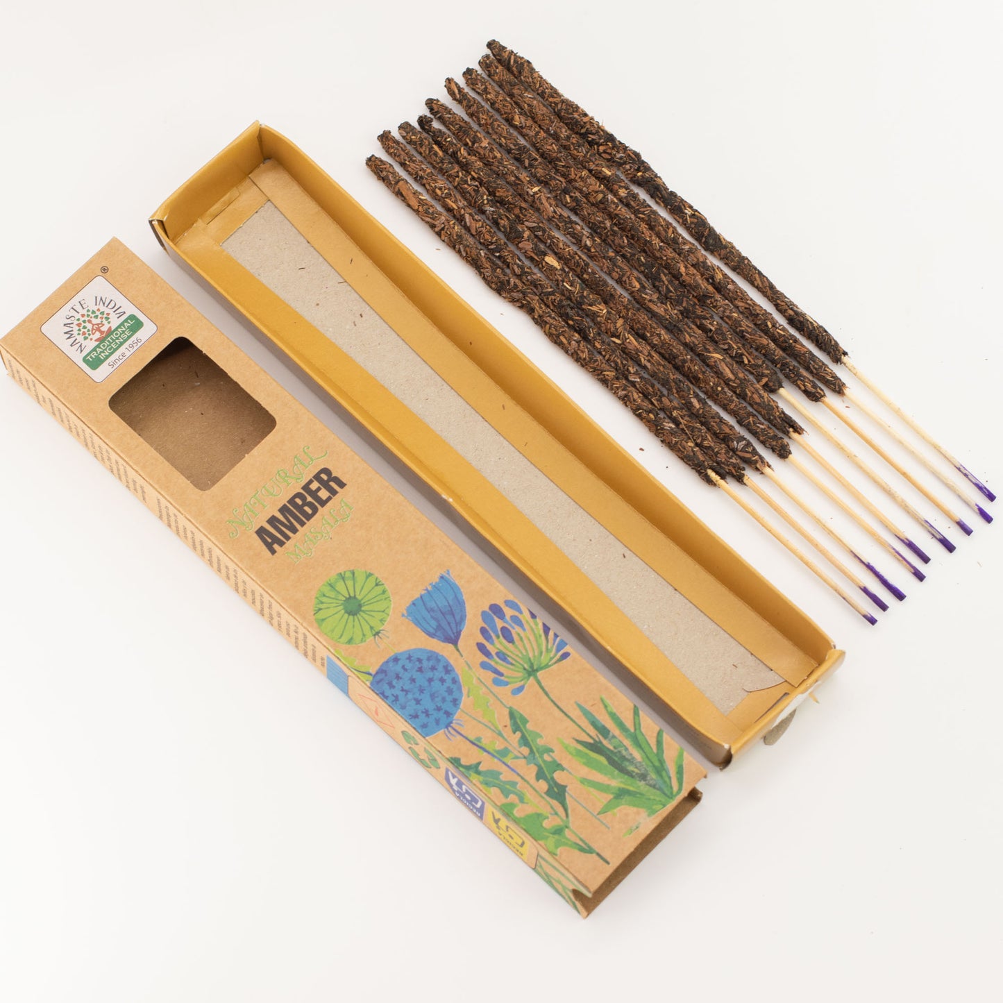 Natural Botanical Masala reykelsi - handunnin í hjarta Indlands